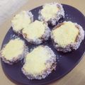 El cooksnap de Monica Pons cuando hizo 🌴alfajor de coco y dulce de leche🌴.