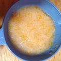 Cooksnap dari Yosean matthew lo untuk resep MPASi 6m. Bubur beras dgn wortel dan kentang