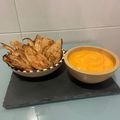 El cooksnap de Ana Muñoz cuando hizo Chips de Berenjena.