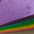 Cooksnap dari Bunda Arfa untuk resep Bolu kukus PELANGI mini ide jualan 5 telur (loyang 20x20)