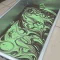 Cooksnap dari Renita Pebriyanti untuk resep Brownies Pandan Kukus Ny. Liem