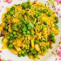pushpalata yadav's cooksnap of when they made Chura matar.