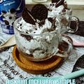 Cooksnap Mamamikael Oven semasa beliau membuat Aiskrim Mcflurry Simple (2 Bahan).
