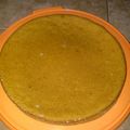 El cooksnap de Nataly Quero cuando hizo Torta de auyama.