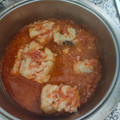 El cooksnap de Tania E cuando hizo Bacalao con tomate.