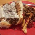 big.cee1's cooksnap of when they made Flora's Philly Cheese steak Sloppy Joe.