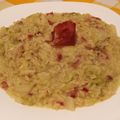 il Stefania Fusco quando ha preparato Risotto alla verza e guanciale