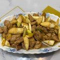 Hua Mei Chiang 的 筊白筍炒雞胸 cooksnap