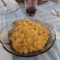 El cooksnap de Eva JC cuando hizo Arroz caldoso, con alitas de pollo.