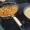 El cooksnap de Esther Pérez cuando hizo Burritos de carne picada y pimientos.
