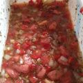 El cooksnap de Veronica 🇺🇾 cuando hizo Salsa criolla.