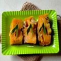 Cooksnap dari abuk irun untuk resep Nagasari Labu Kuning