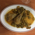 El cooksnap de McRover cuando hizo Jamoncitos de pollo en salsa de cerveza.