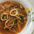 Cooksnap dari Nova Hermawati untuk resep Cumi Asam Manis Pedas
