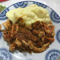 El cooksnap de Yannina Barreto cuando hizo Salteado de pollo y verduras.
