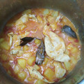 El cooksnap de Felipe cuando hizo Raya guisada al pimentón.