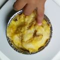 Cooksnap dari Zuhrotul Aisyah untuk resep Snack mpasi 8m+ Steam Bread cheesy banana