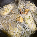 El cooksnap de Carmel Mare cuando hizo Bacalao al pinpin con gulas.