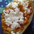 El cooksnap de Clau Dia cuando hizo Chayotes rellenos con zanahoria y queso.