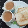 Noor Ul Ann's cooksnap of when they made Gurr wali chai.