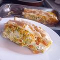El cooksnap de Mireira Vargas cuando hizo Tarta de brócoli y coliflor.