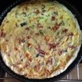 El cooksnap de regapel cuando hizo Quiche de verduras y jamón serrano.