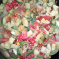 El cooksnap de Marco Cardenas Ramirez cuando hizo Calabacitas a la mexicana con queso.