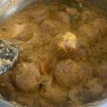 El cooksnap de María Jesús Delgado Posada cuando hizo Albóndigas en salsa.