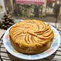 El cooksnap de *𝑆𝑎𝑖𝑛𝑎🌈🏡ساینا* cuando hizo Tarta de queso con manzanas caramelizadas. (Cheesecake with caramelized apples.).