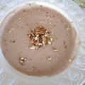 El cooksnap de María José cuando hizo Crema de puerros.