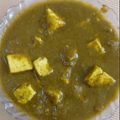 Niyati Mehta's cooksnap of when they made પાલક પનીર (Palak Paneer Recipe In Gujarati).