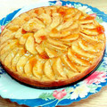 El cooksnap de Isabel San Martín cuando hizo Tarta de manzana.
