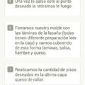 El cooksnap de Camila Nuñez (camii) cuando hizo Lasaña de pollo.