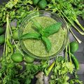 Mamta Dwivedi का कुकस्नैप जब उन्होंने पुदीना चटनी (Pudina Chutney Recipe in hindi) बनाया था।