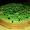 Cooksnap dari Munira Nimar untuk resep Bolu pandan pisang keju