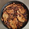 El cooksnap de Reyes Salgueiro cuando hizo Pechugas de pollo en salsa de apio, zanahoria y champiñones.
