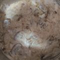 El cooksnap de Pili Pérez cuando hizo Salsa de champiñones para carne.