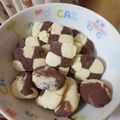 Cooksnap από Anja Edler στη συνταγή Μπισκότα βουτύρου δίχρωμα