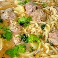 El cooksnap de 🌺Zandry ABRADELO🌺 cuando hizo Arroz caldoso con bolitas de pechuga de pollo picada.