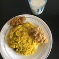 chaitali ghatak का कुकस्नैप जब उन्होंने मूंग-मसूर मसाला खिंचडी़ (moong masoor masala khichdi recipe in Hindi) बनाया था।