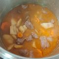 El cooksnap de Ari Rodriguez cuando hizo Patatas con carne.