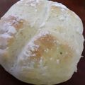 El cooksnap de Valeria Barreto cuando hizo Pan de campo.