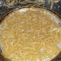 El cooksnap de Lorena Herrera cuando hizo Fideos Caseros.