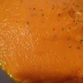 El cooksnap de Antonio Ordoñez cuando hizo Crema fría de zanahoria.