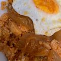Cooksnap dari Mell untuk resep 김치볶음밥🇰🇷/ Nasi Goreng Kimchi (Super Easy)