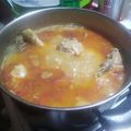 El cooksnap de Adolfo cuando hizo Pollo a la cacerola.