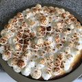 El cooksnap de Andrea Recaman cuando hizo Pie de limón.