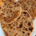 Foram Majmudar's cooksnap of when they made પનીર પરાઠા (Paneer Paratha Recipe In Gujarati).