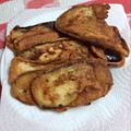 El cooksnap de Maria Paz Dominguez/ @pacitamama en instagram cuando hizo Fritos de berenjenas.