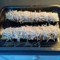 El cooksnap de Corina Buga cuando hizo Calabacines rellenos.
